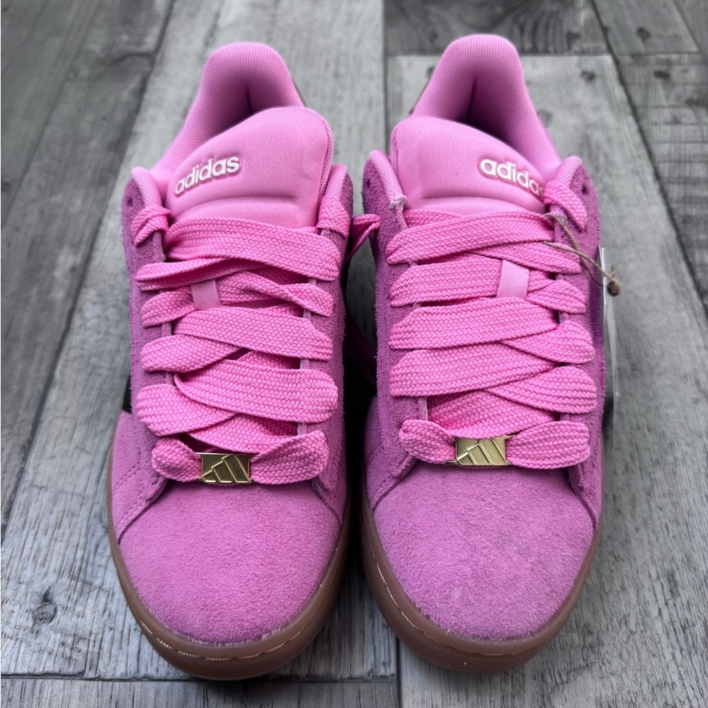 Adidas Grand Court Alpha Pink Bliss Gold 00s Sneakers 7 
NEW - Picture 4 of 5